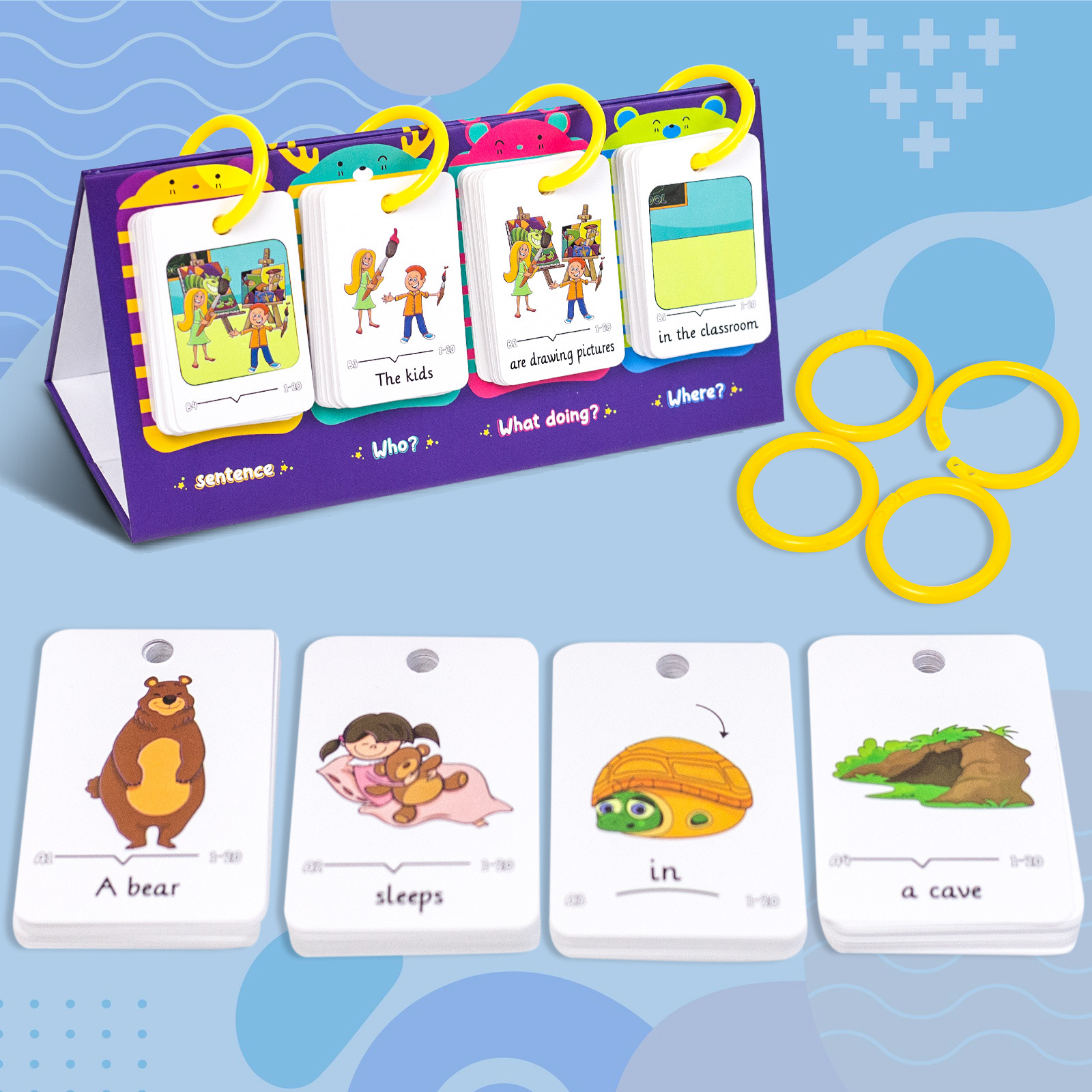 80Pcs Table Model Visual Word  - Graded Card Display recensie en prijs