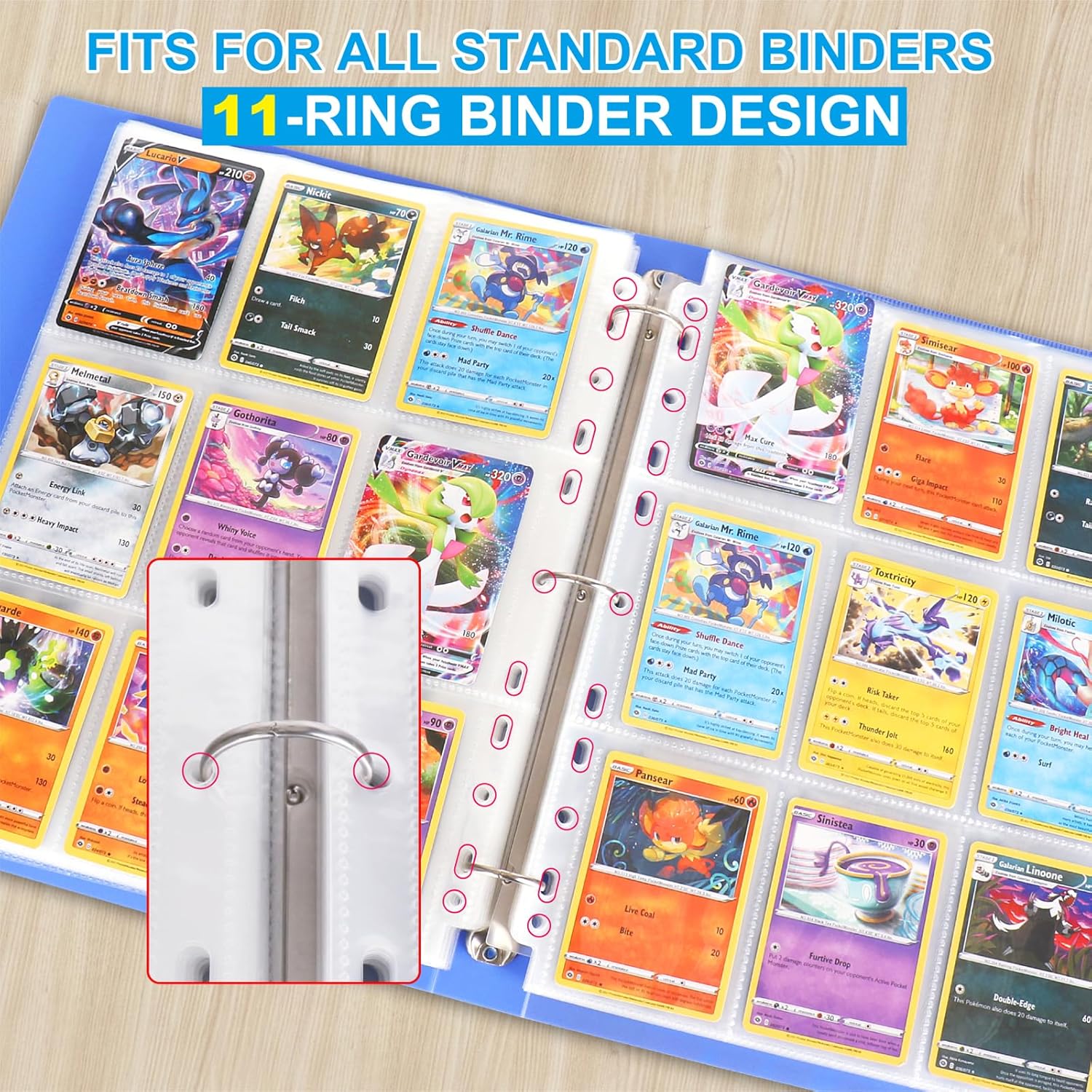 540 Pockets Double-Sided Tradi - Pokemon Binder Card recensie en prijs