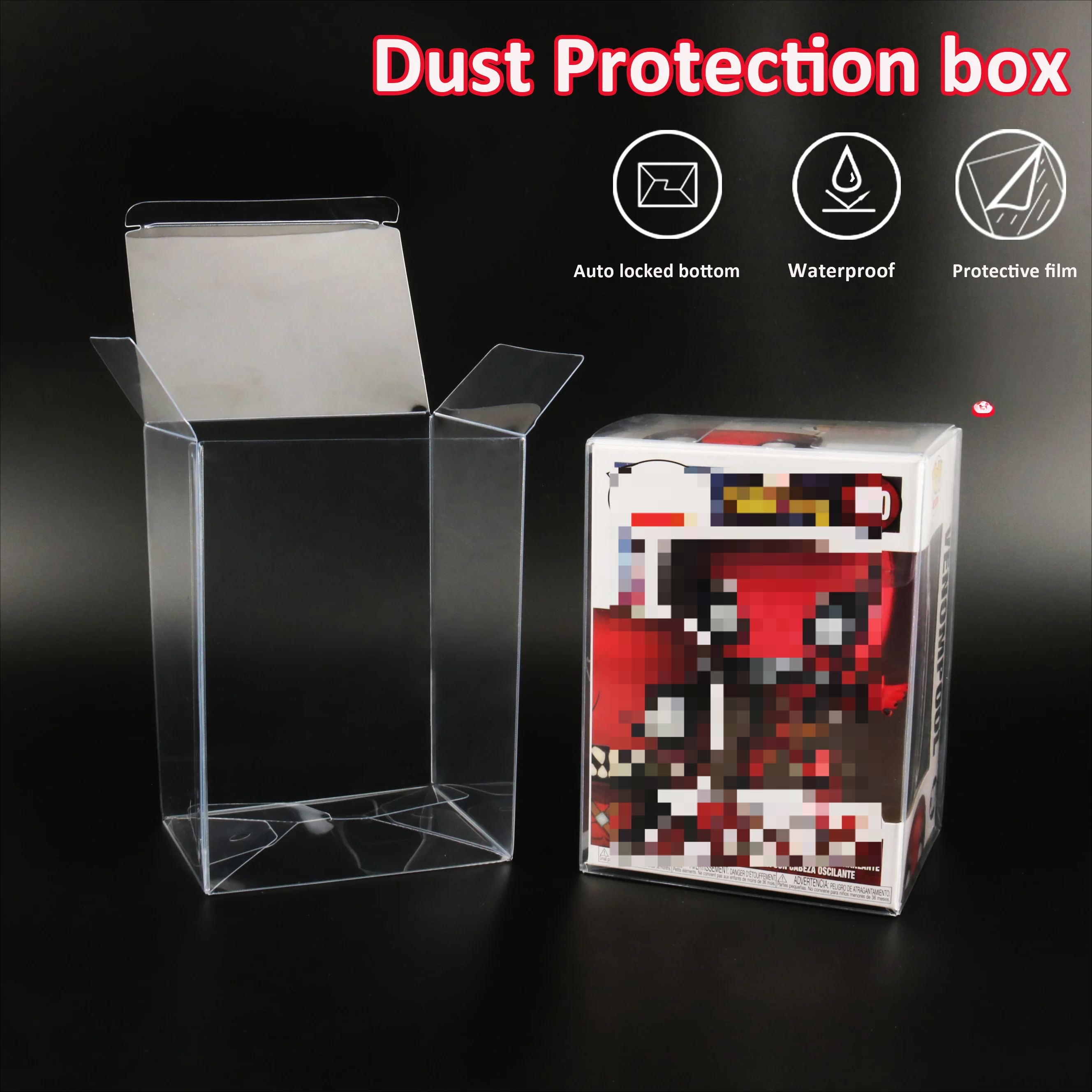 10/20pcs Transparent Protector - Funko Pop Protector recensie en prijs