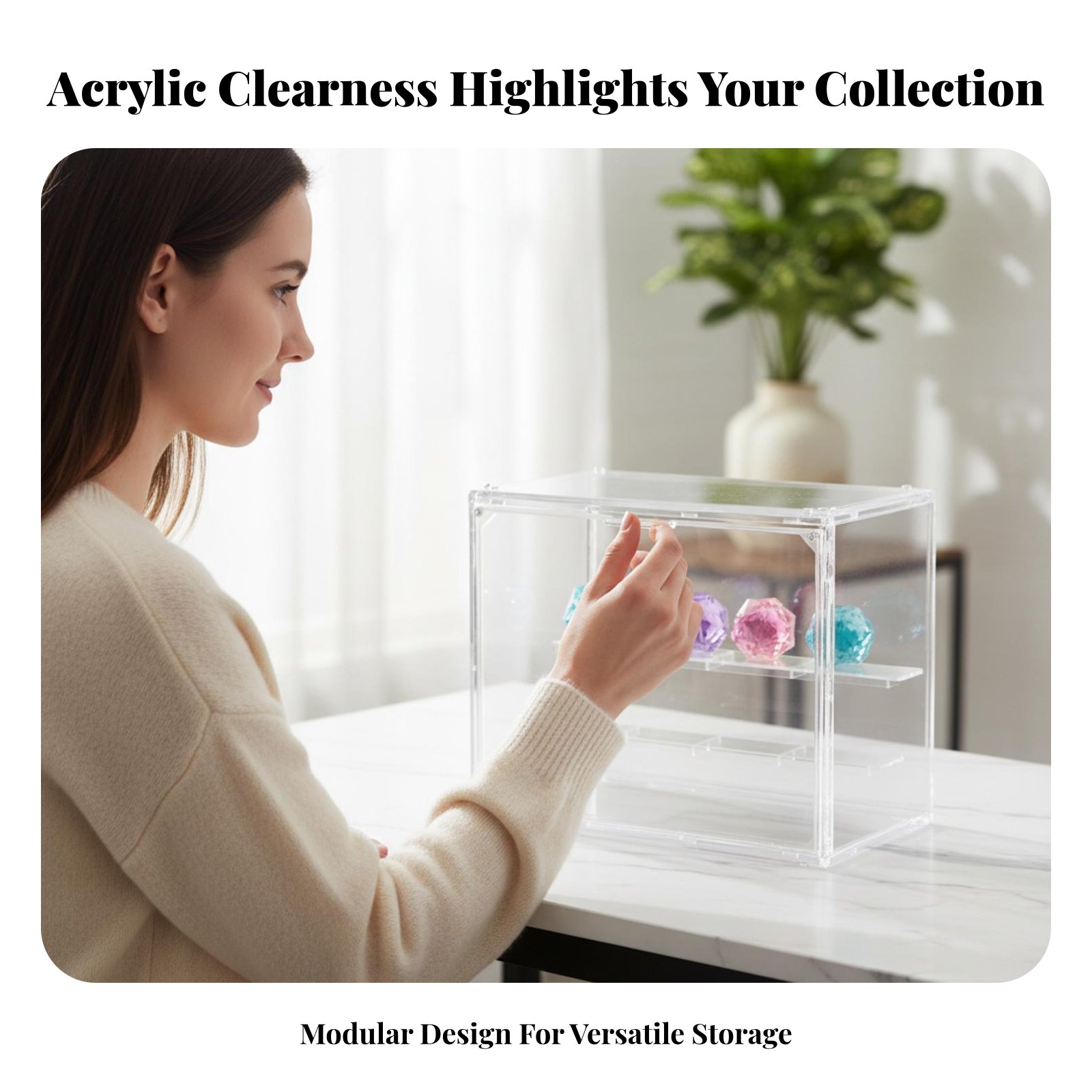 Clear Acrylic Display Case Hig - Display Case Acrylic recensie en prijs