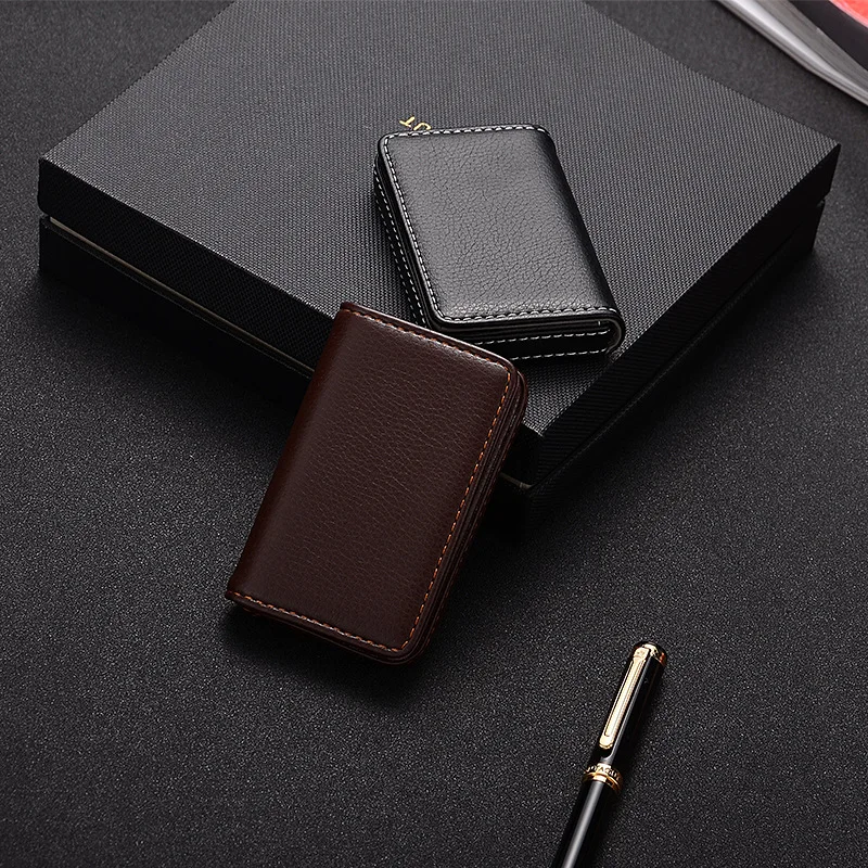 2026 PU Leather Business Card  - Card Top Loader recensie en prijs