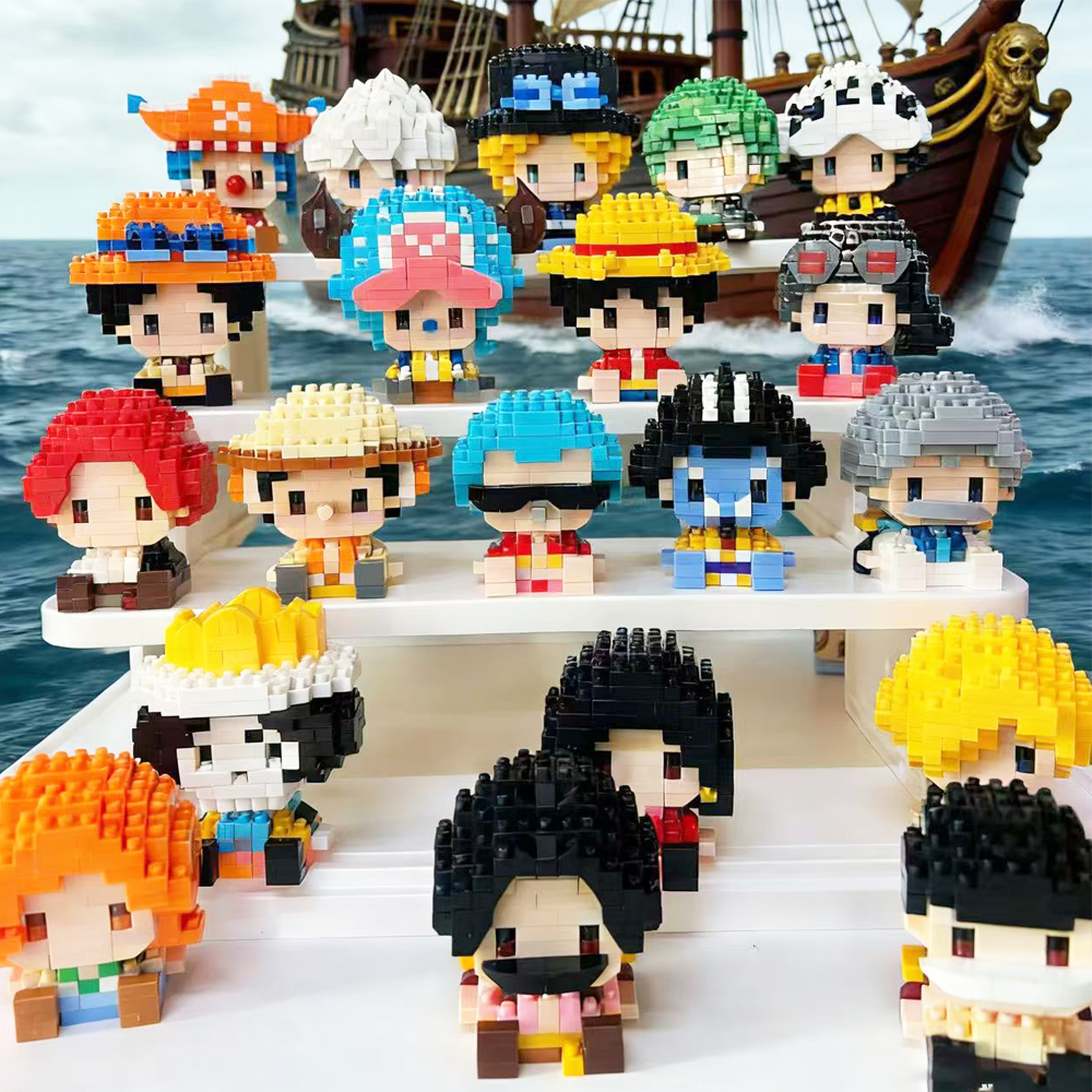 One Piece Anime Sun God Nika L - Building Block Mini recensie en prijs