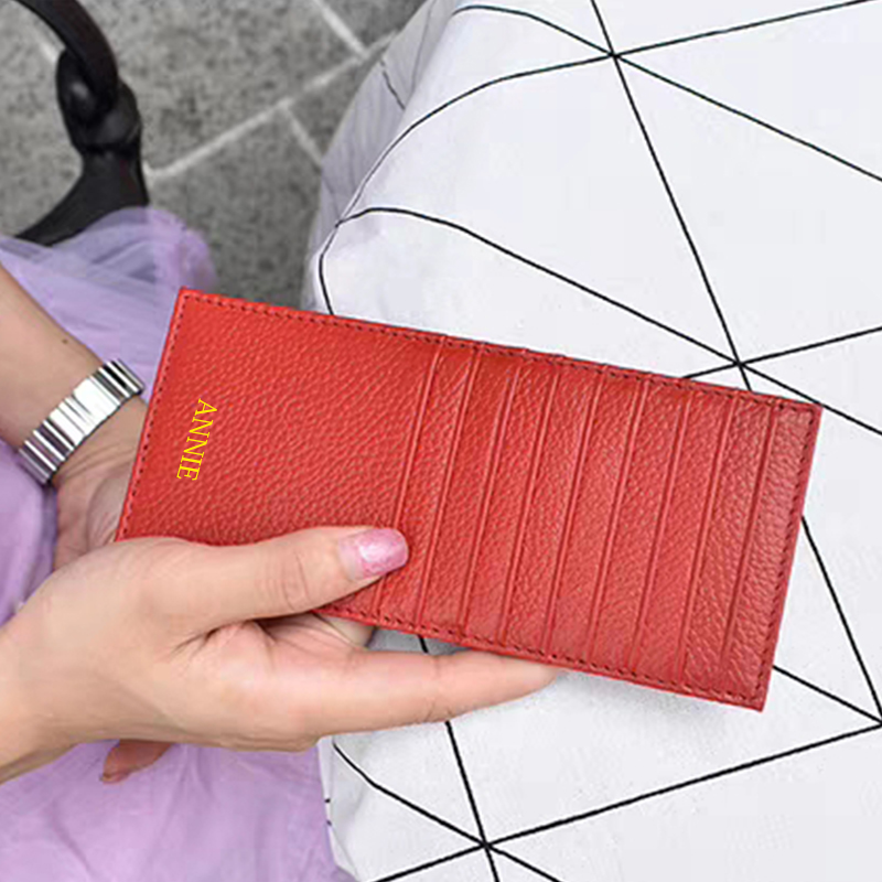 Custom Name Slim Long Card Hol - Card Top Loader recensie en prijs