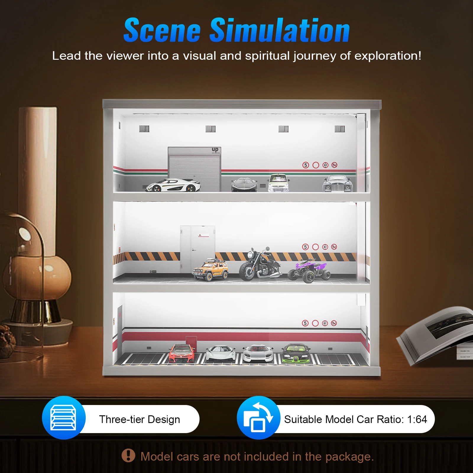 3-Layer Model Car Display Case - Die Cast Car 1 64 recensie en prijs