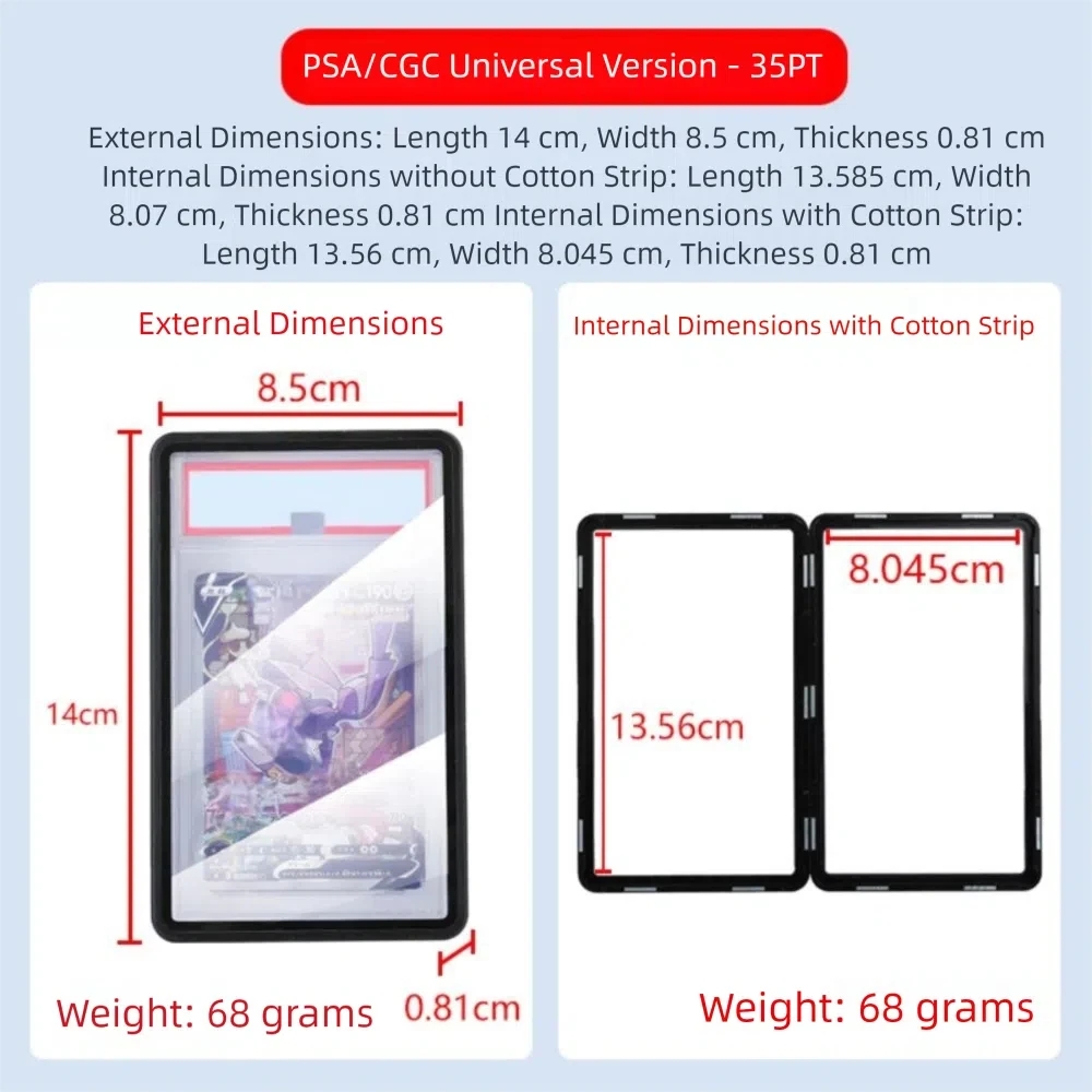 Aluminium Frame PSA/CGC Graded - Graded Card Display recensie en prijs