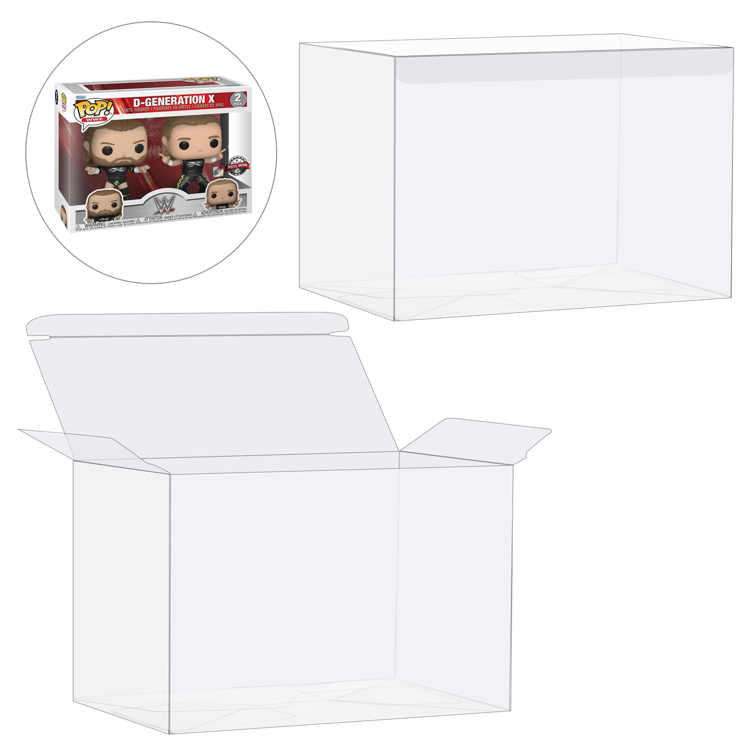 HIGOPLAY 2 in 1 Pack Protectiv - Funko Pop Protector recensie en prijs