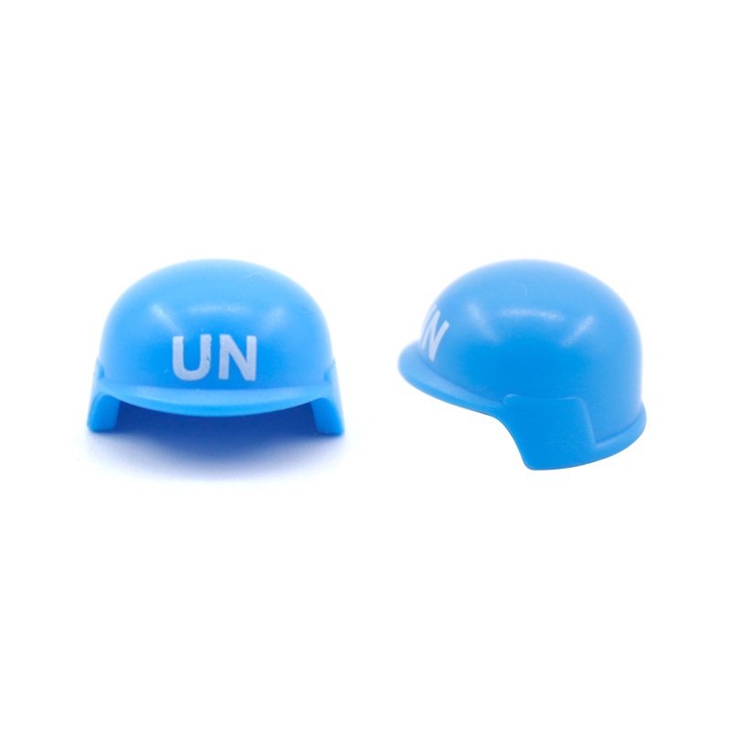 UN peacekeeping Forc Beret Bul - Lego Minifigure Holder recensie en prijs