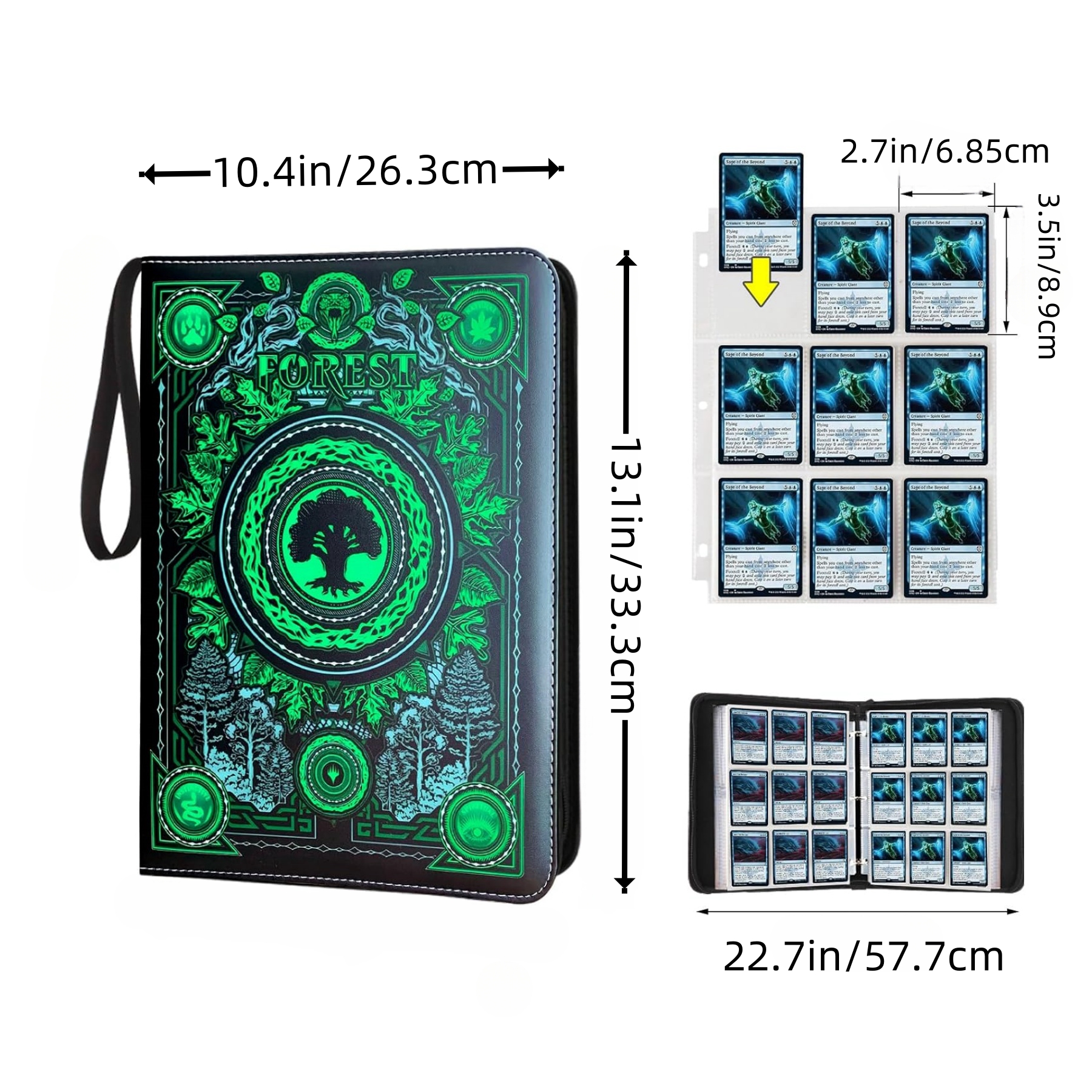 9 Pocket Card Binder with Slee - Card Penny Sleeve recensie en prijs