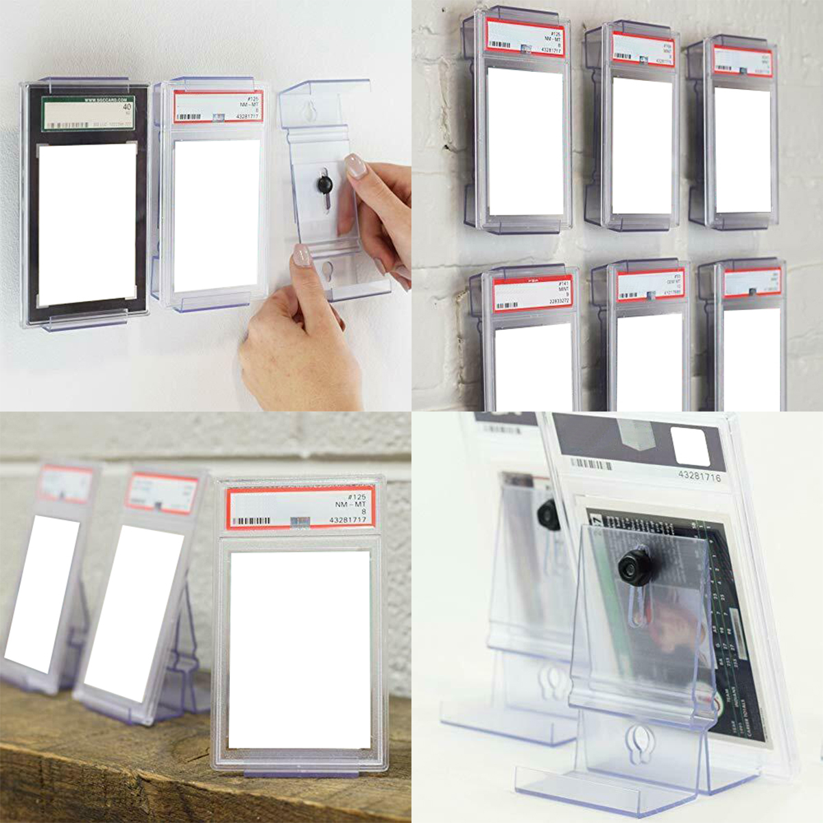 Wall Mount Tabletop Trading Ca - Graded Card Display recensie en prijs