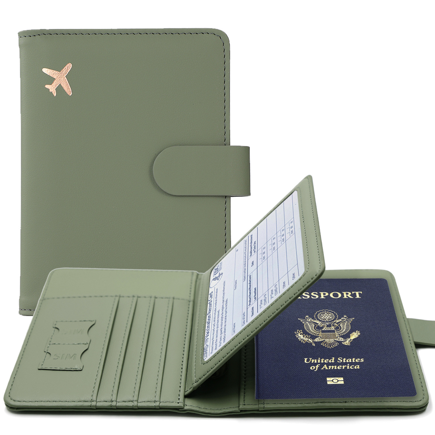 RFID Passport Cover Case Passp - Card Top Loader recensie en prijs