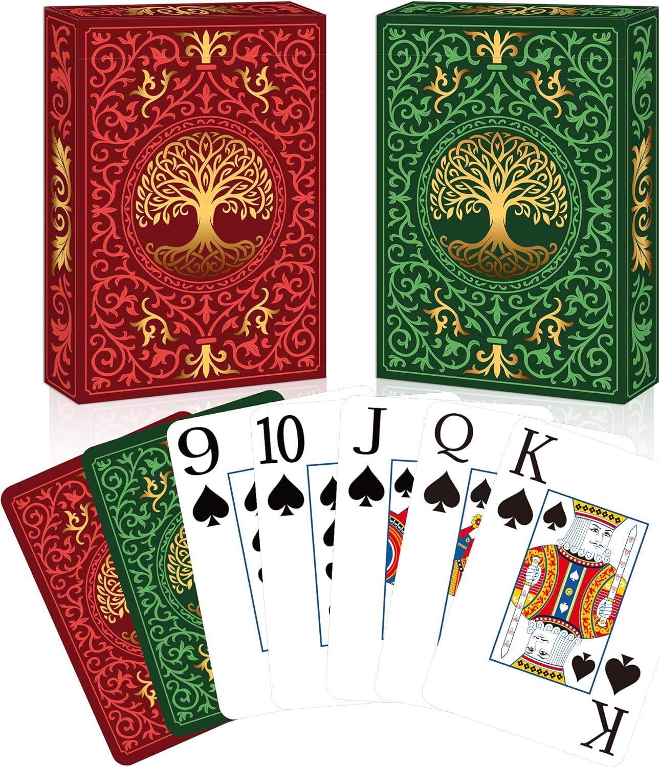 2 Pack Playing Cards | Large P - Graded Card Display recensie en prijs