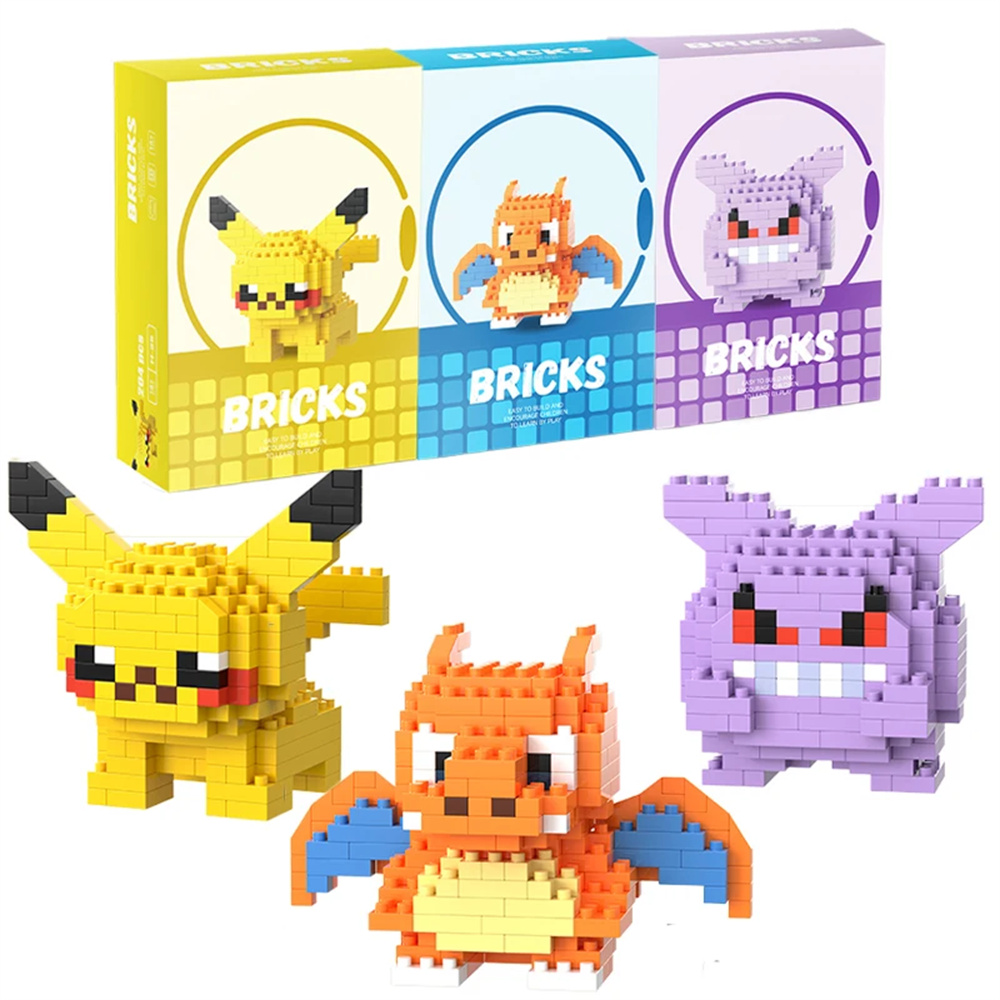 Pokemon Micro Building Blocks  - Building Block Mini recensie en prijs