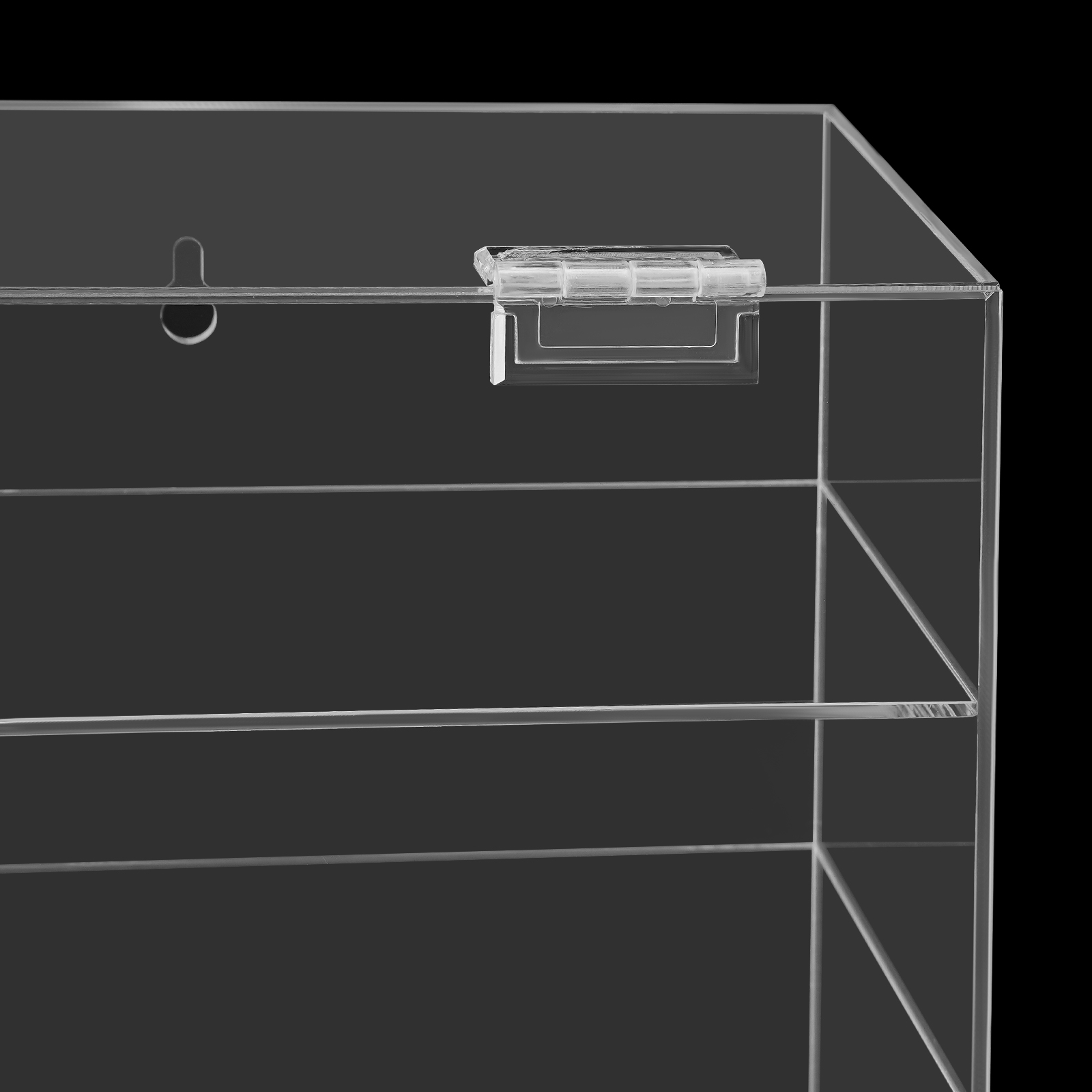 4 Tiers Wall Mounted Toy Displ - Display Case Acrylic recensie en prijs