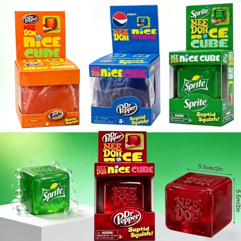 .Dr Pepper x NeeDoh Nice Cube  - Fidget Cube Original recensie en prijs