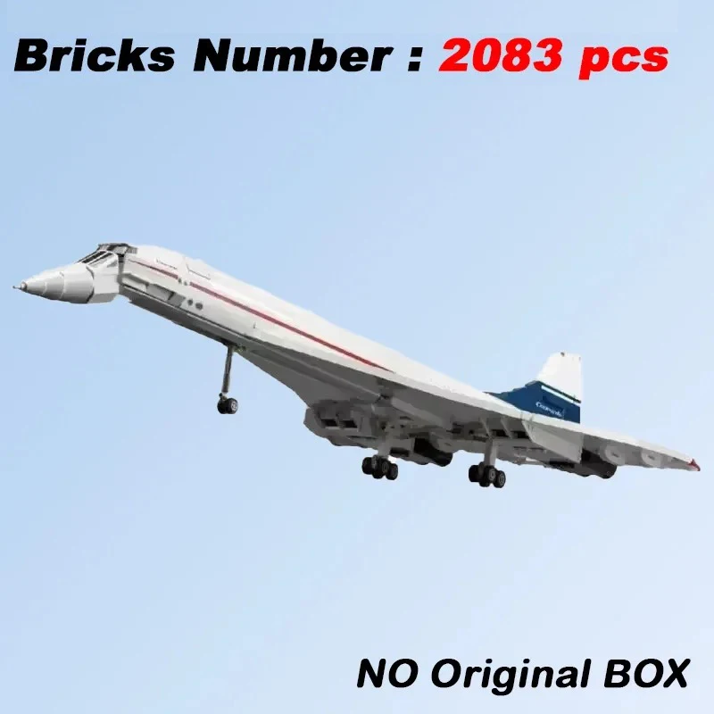 2083PCS+ Concorde Airbus Build - Model Airplane Plastic recensie en prijs