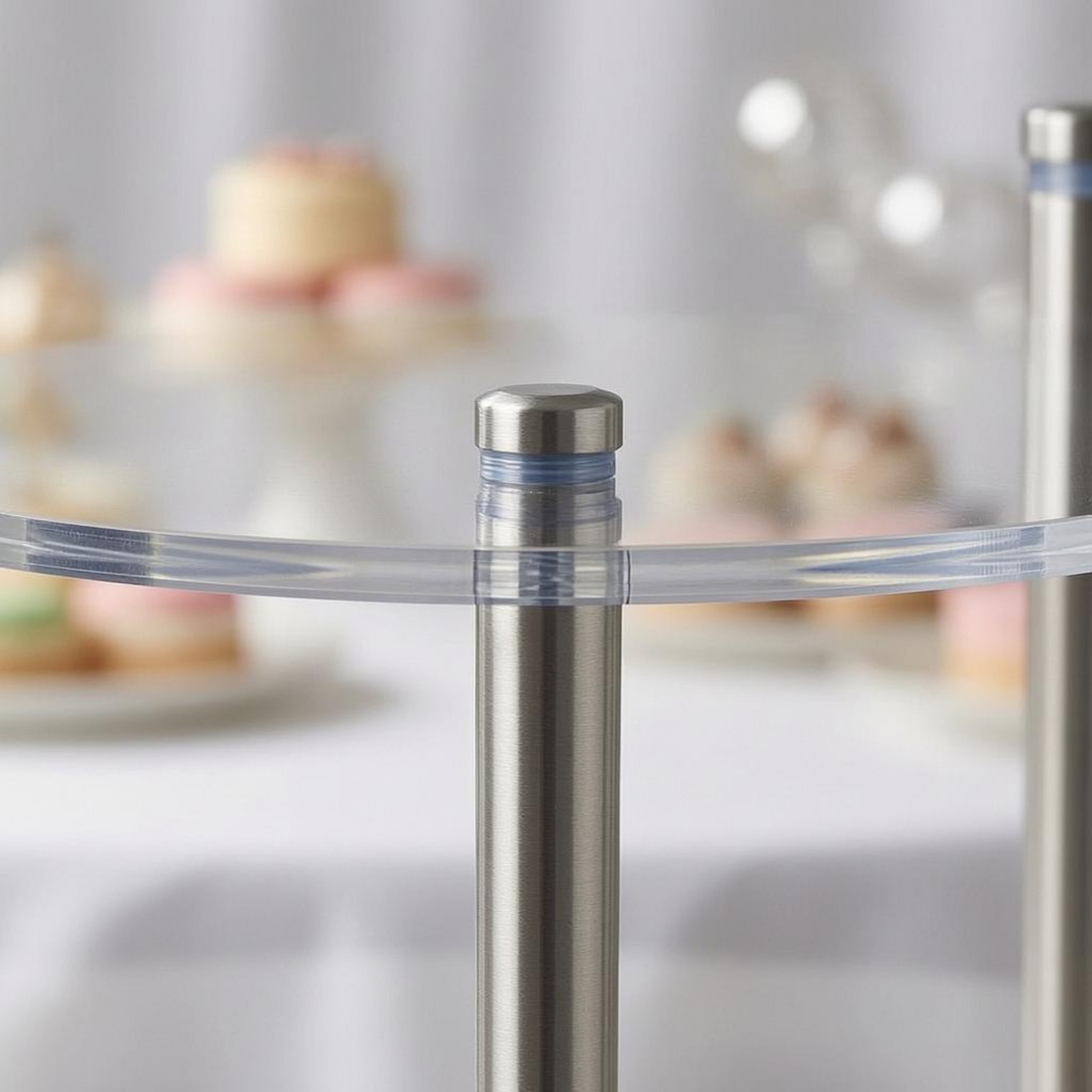Acrylic Cake Stand Cylindrical - Display Risers Set recensie en prijs