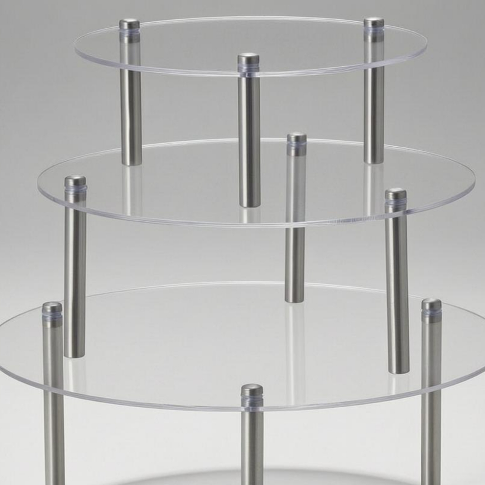Acrylic Cake Stand Cylindrical - Display Risers Set recensie en prijs