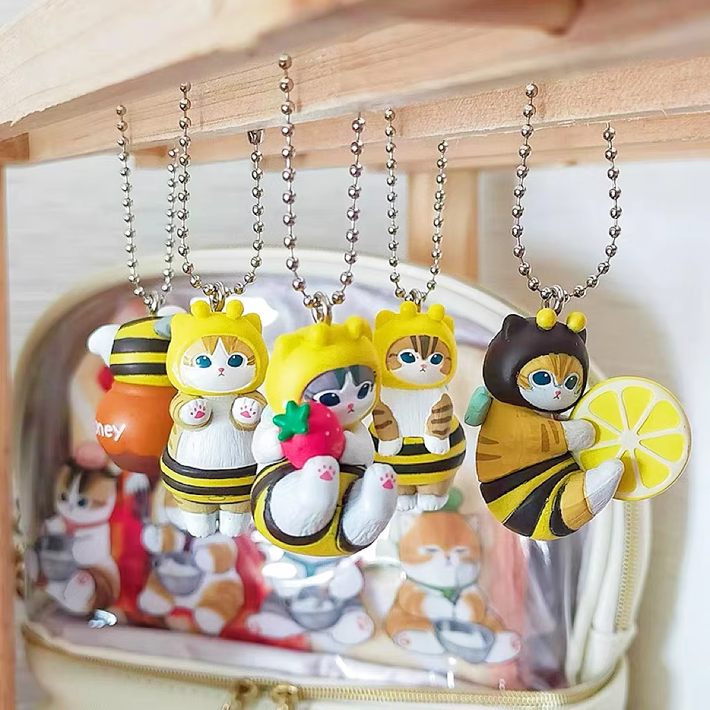Mofusand Kawaii Cat Keychain B - Action Figure Stand recensie en prijs