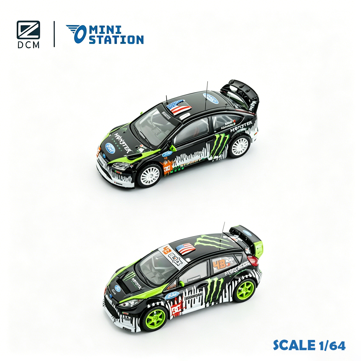 DCM × Mini Station 1:64 Ken Bl - Die Cast Car 1 64 recensie en prijs