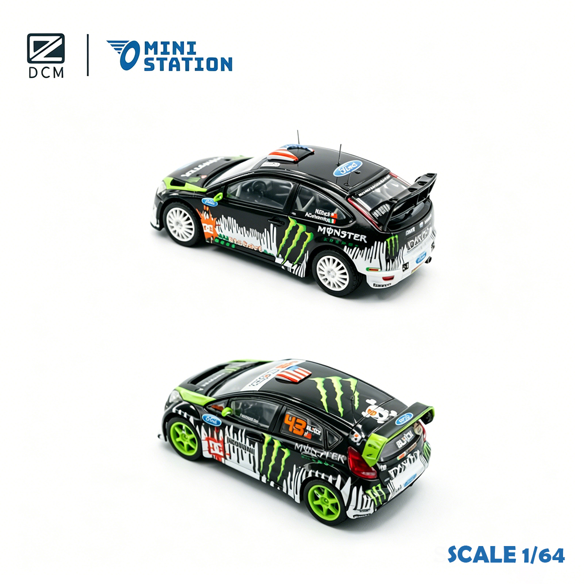 DCM × Mini Station 1:64 Ken Bl - Die Cast Car 1 64 recensie en prijs