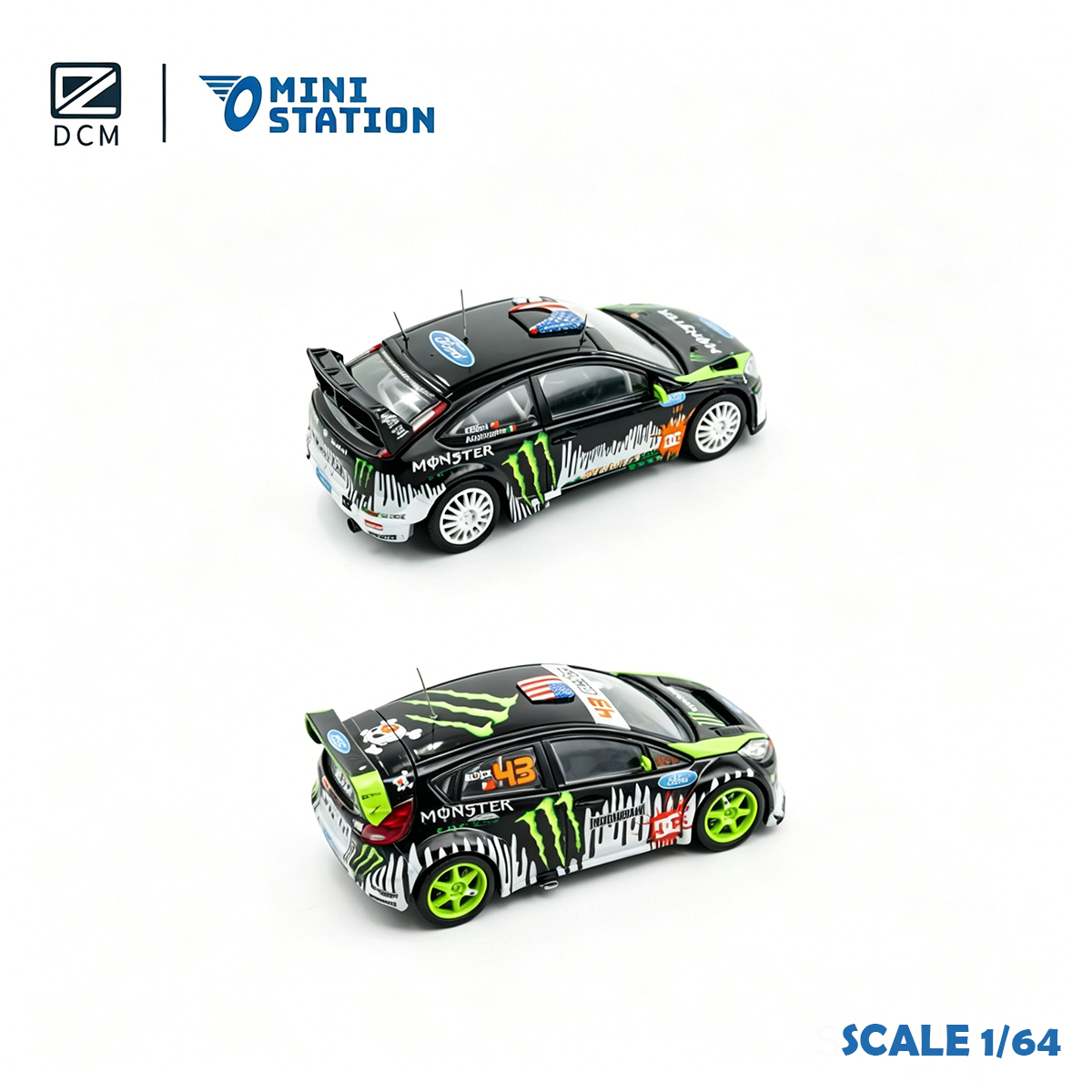 DCM × Mini Station 1:64 Ken Bl - Die Cast Car 1 64 recensie en prijs