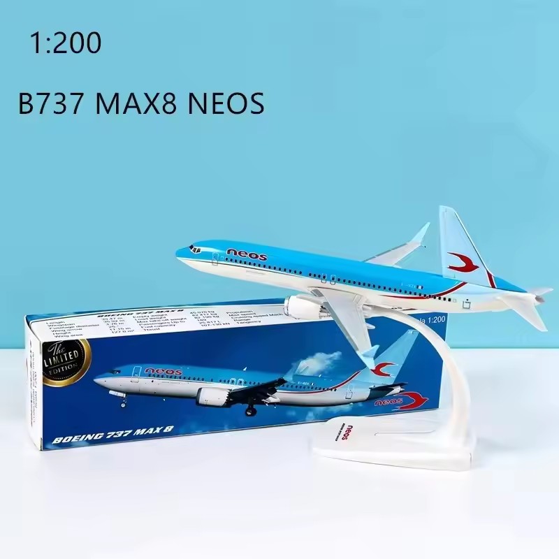 1:200 Scale B737 MAX8 Neos Air - Model Airplane Plastic recensie en prijs