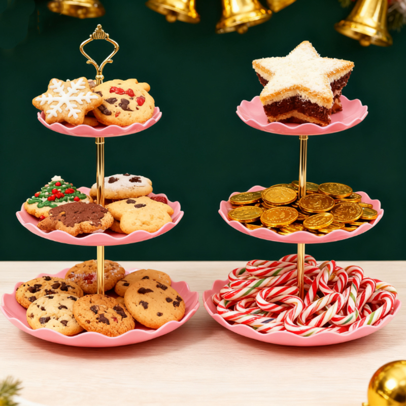 2/5pcs luxury pink cake rack d - Display Risers Set recensie en prijs
