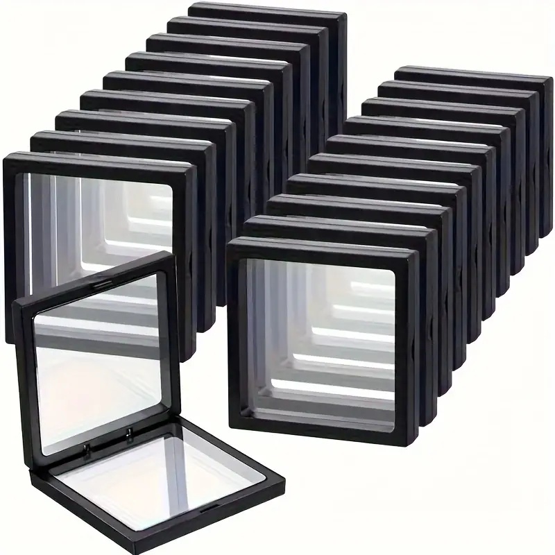 20Pcs Clearview 3D Floating Di - Display Case Acrylic recensie en prijs