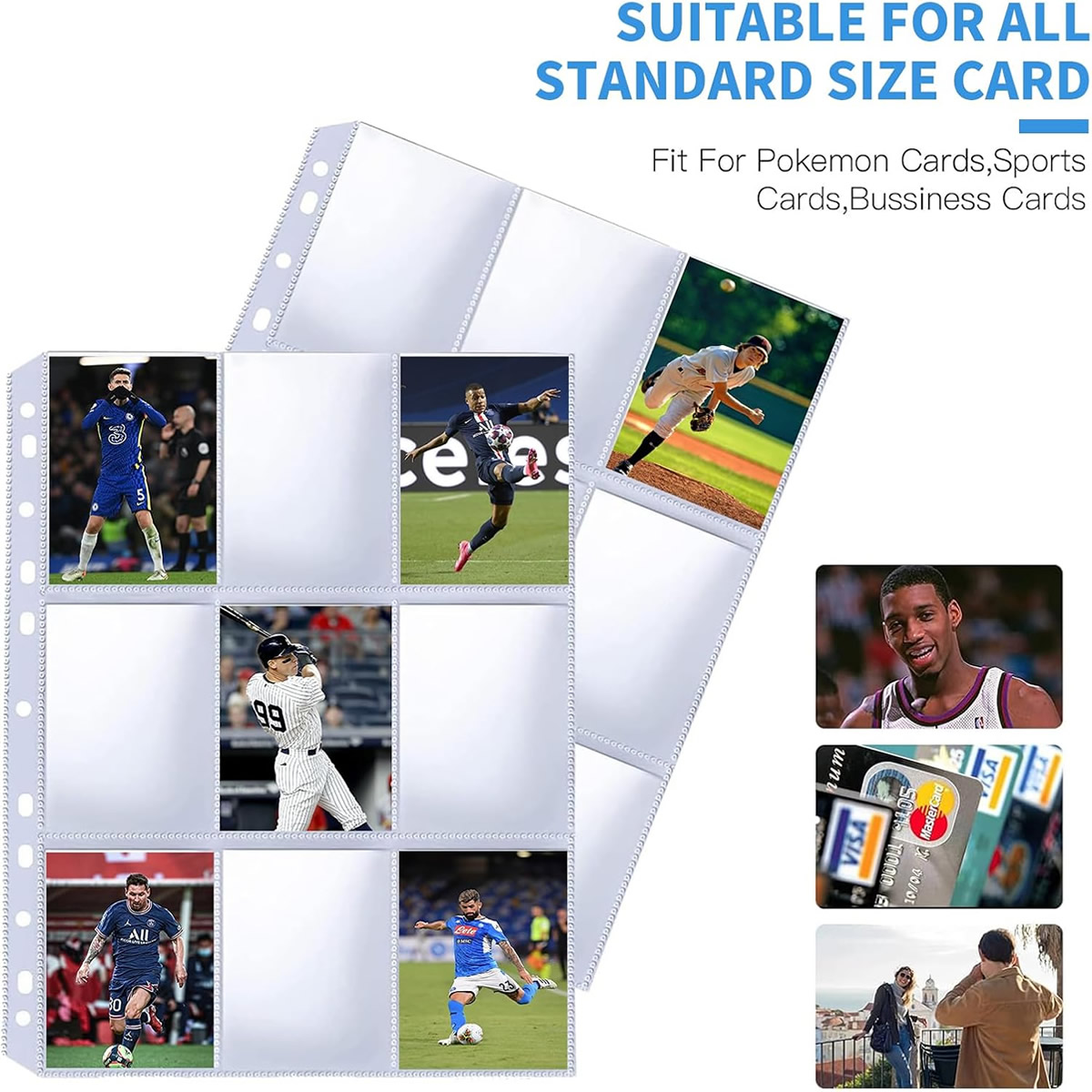 50 Pack 9 Pocket Card Sleeves  - Pokemon Binder Card recensie en prijs