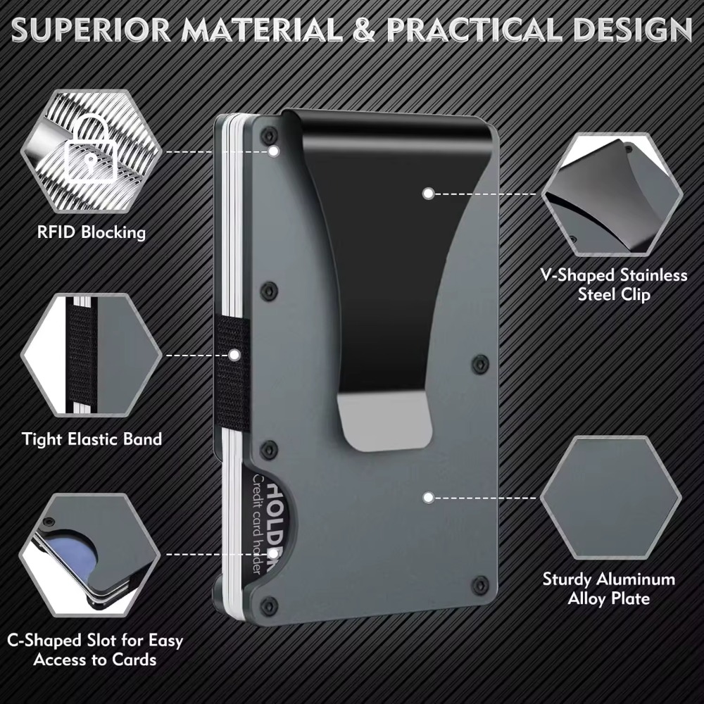 Aluminum Alloy Rfid Blocking C - Card Top Loader recensie en prijs