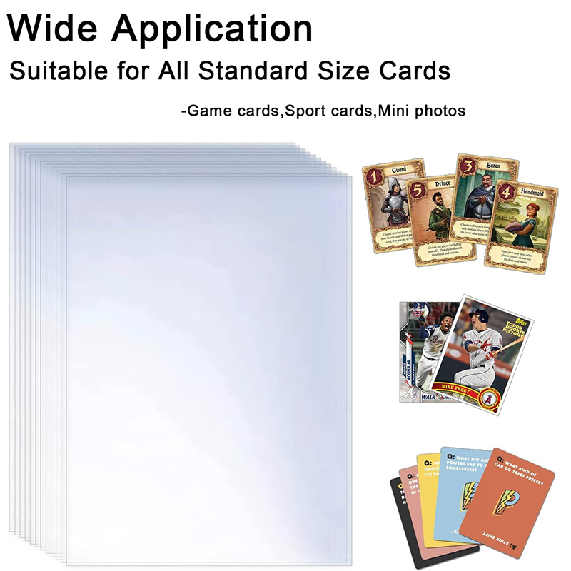 100-600pcs Card Sleeves Hard S - Pokemon Binder Card recensie en prijs