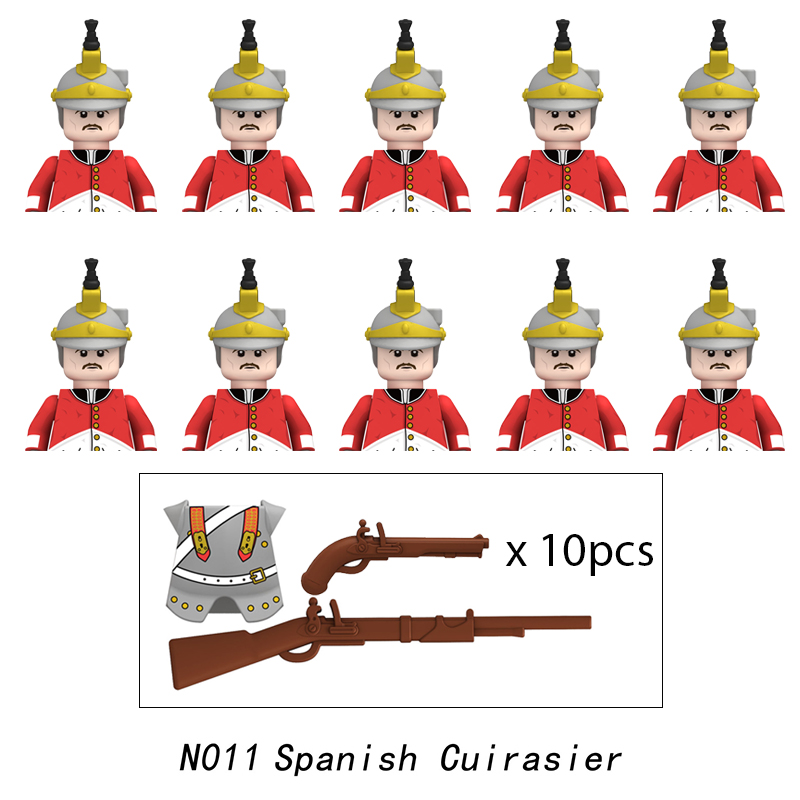 10pcs Napoleonic Wars Military - Lego Minifigure Holder recensie en prijs