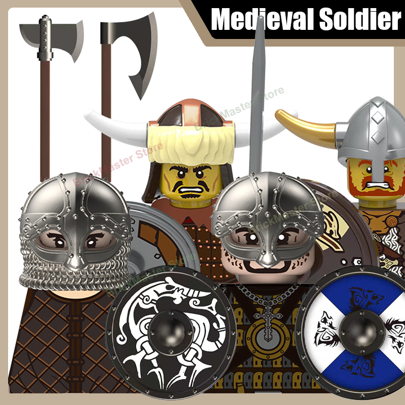 Medieval Military Viking Warri - Lego Minifigure Holder recensie en prijs